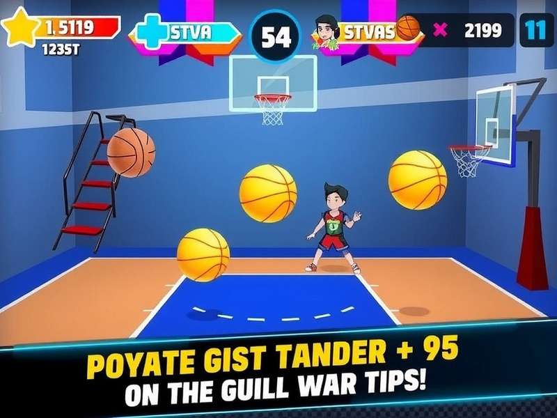 Hoops Stars Clash Gameplay Screenshot